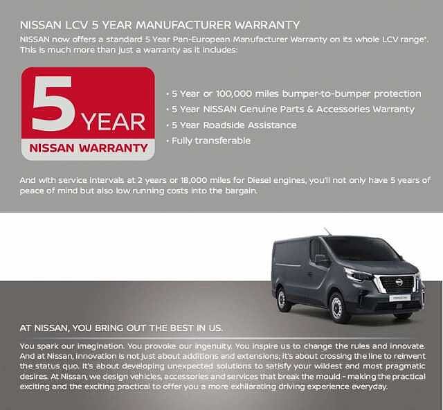 Nissan Primastar 2.0 dCi 130 Tekna L1 H1 3.0T Panel Van