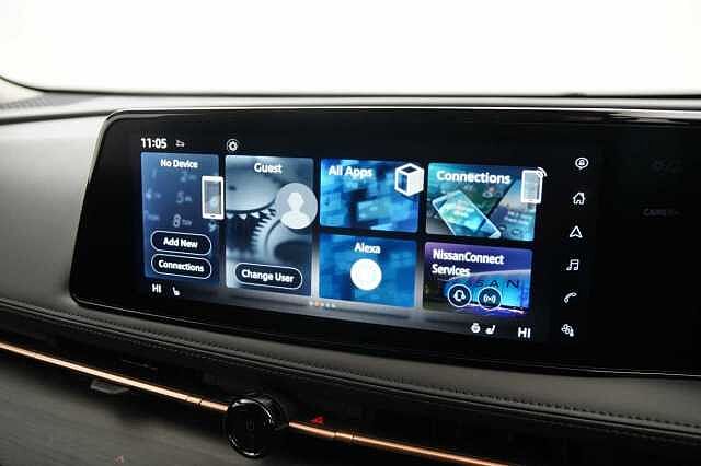 Nissan ARIYA 63KW Advance Auto with Sky Roof Pack Upgrade + Sat Nav and 360 Cameras